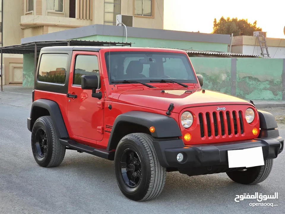 jeep wrangler V6 Sport Gcc 2013 price 44,000 AED