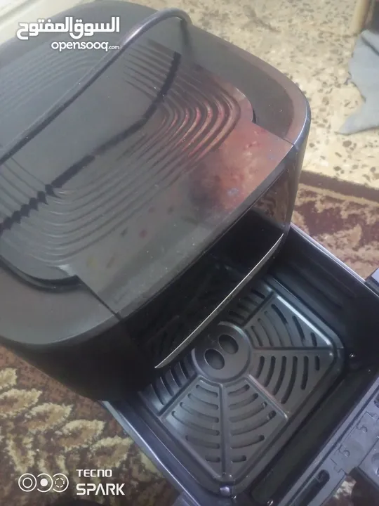 اعلان مقلاة هوائيّة بحالة تلوكالة للبيع جيدة جدا مقلاة هوائيّة  للبيع 25 للضرورة للبيع جيدة جدا
