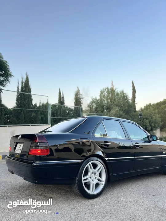مرسيدس بنز C200 موديل 1998 بحاله الوكاله