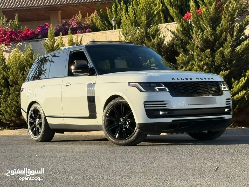 2021 Range Rover Vogue Plug-In Hybrid .. Black Edition ... وارد امريكي كلين كارفاكس فحص كامل