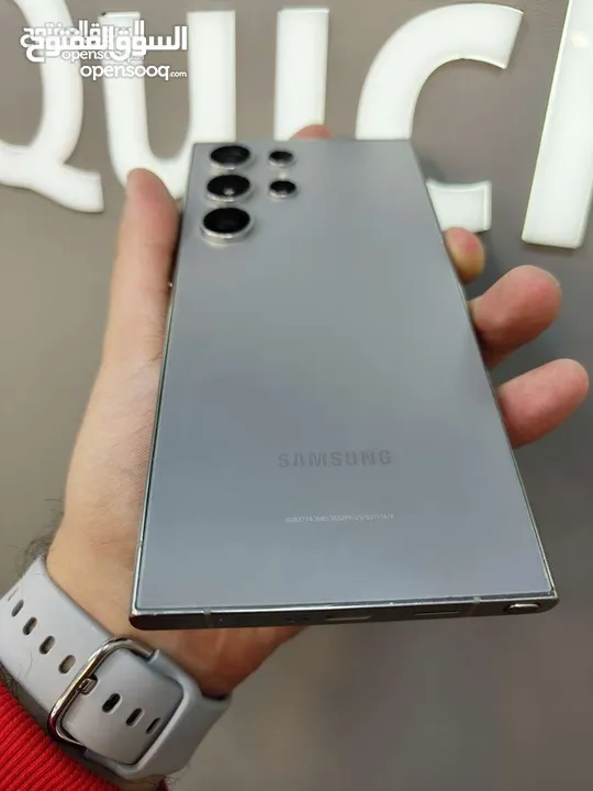 SAMSUNG S24 ULTRA (256GB) / 12 RAM USED /// سامسونج اس 24 الترا ذاكرة256 الرام 12 مستعمل وكاله
