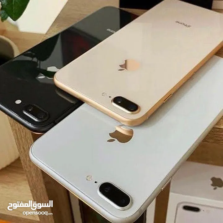 ايفون 8 بلس اصلي امريكي جيجا 64 و 256 مش مصلح نهايي بطارية مشكل أغراضة الأصلية متوفر توصيل