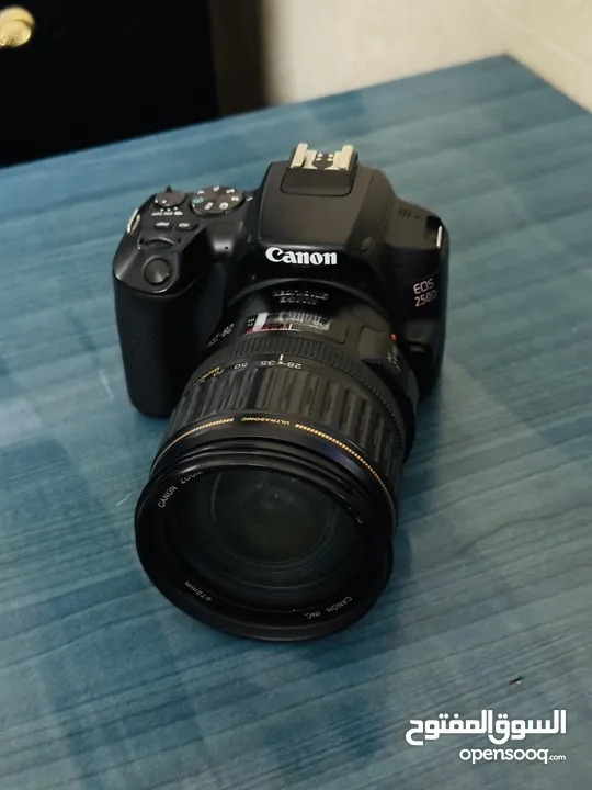 كاميرا كانون 250دي بحال الوكالة  Canon eos250d