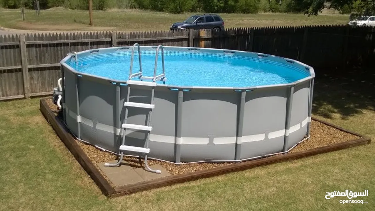 اكبر عرض وتحطيم للاسعار على مسبح انتكس INTEX SWIMMING Pool  بققطر 610سم وعمق رهيب 132سم