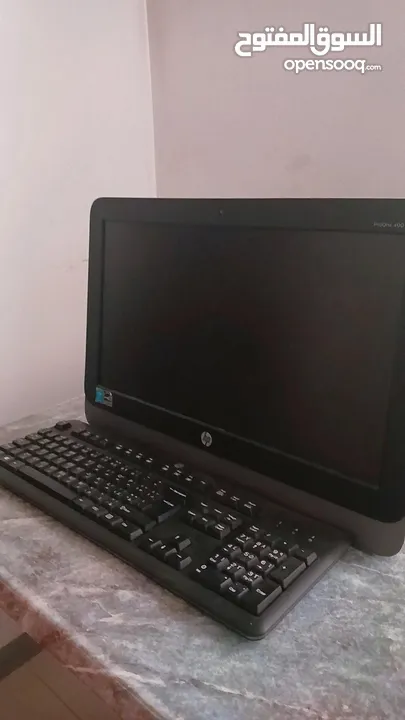 كمبيوتر hp مستعمل بحاله ممتازه وندوز 10