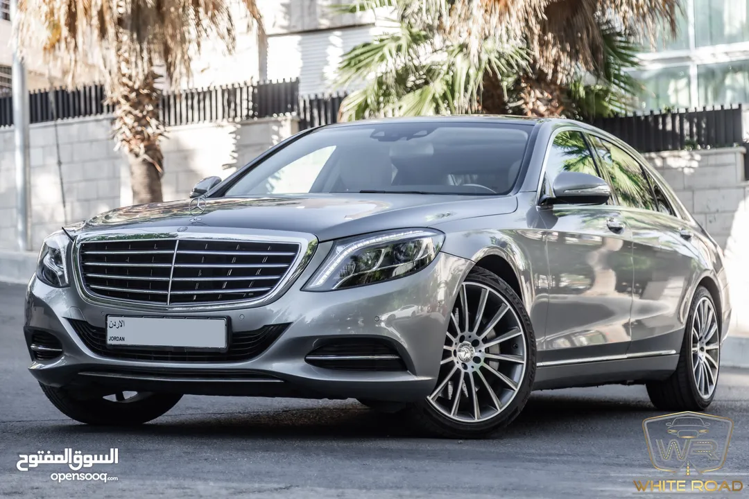 Mercedes S400 2015   السيارة وارد الشركة و قطعت مسافة 111,000 كيلو متر