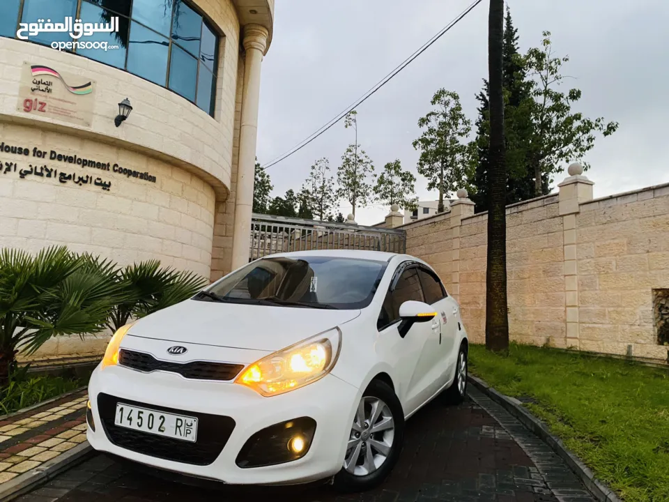 كيا برايد فل اوتماتك 2015 بحالة الشركة ترخيص وتأمين شامل الله يبارك لصاحب النصيب..