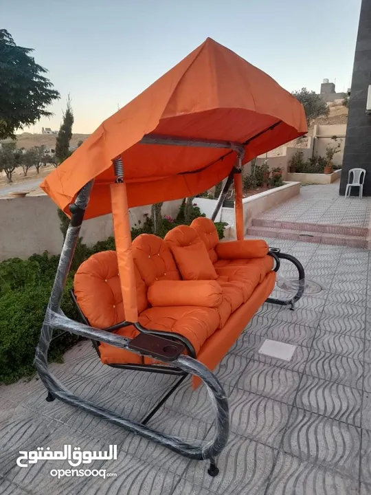 تفصيل فرش و  كفرات غطاء لأطقم الرتان ومرجيحة مفروشة. خدمة التوصيل لجميع المحافظات