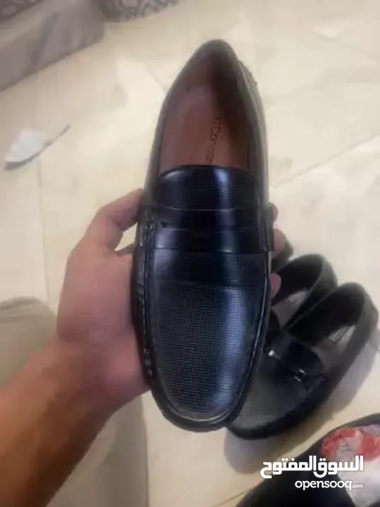 شروة احذية جلد طبيعي