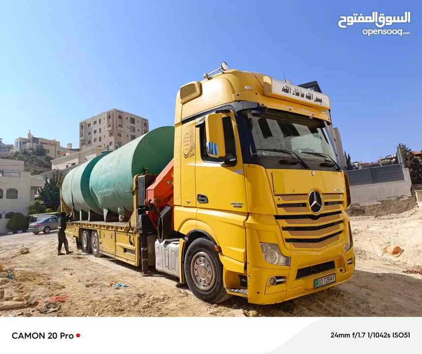 ونش للنقل والخدمه عمان تحميل جميع  انواع السيارات وكرفنات وسله  سطحه ونشات كرين صطحهwinch cran