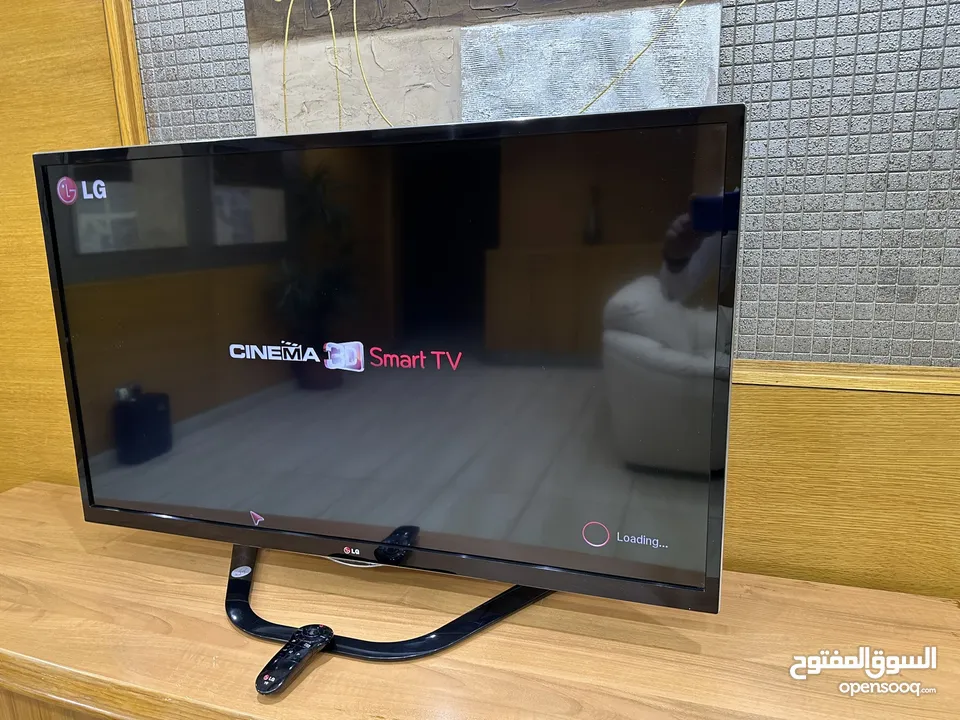 شاشه 3D سمارت LG استخدام قليل جدا 47 انش بحاله الجديد