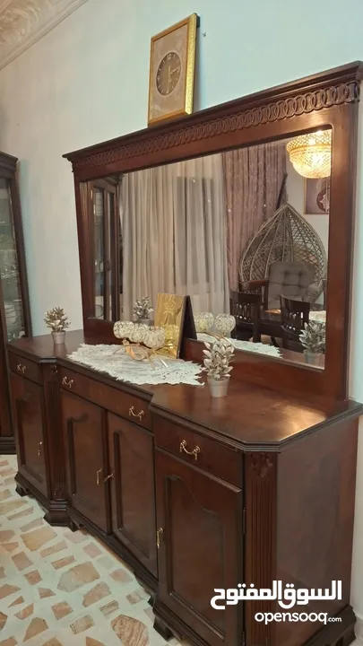 طقم سفرة خشب زان