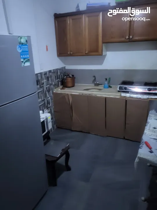 شقه نظام استوديو مفروش للايجار الطيرة خلف مطعم لازورد شخصي1800ش