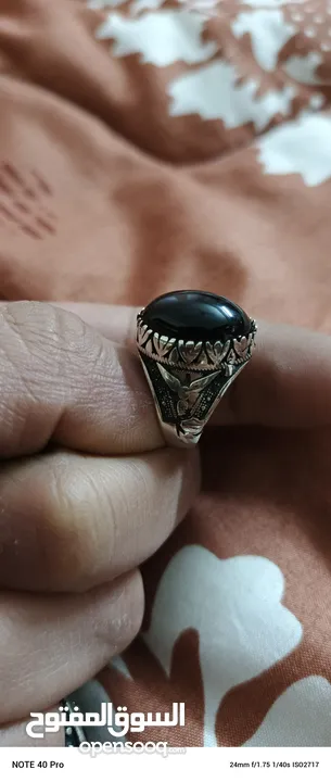 خواتم فضه مصريه مختوم 925 عدد 91 خاتم