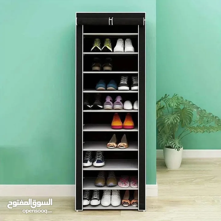 خزانة الأحذية الأنيقة ذات ال9رفوف و بسعر حصري فقط ب 12 دنانير و لمدة محدودة!