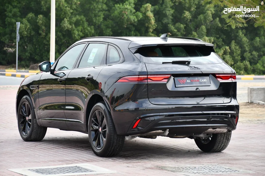 جاكوار F PACE R DYNAMIC موديل 2023 مواصفات خليجيه