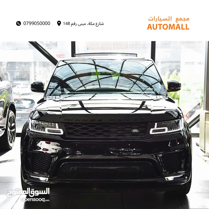 رنج روفر سبورت بلاك ايديشن بلج ان هايبرد2022 Range Rover Sport P400e HSE Black Edition Plugin Hybrid