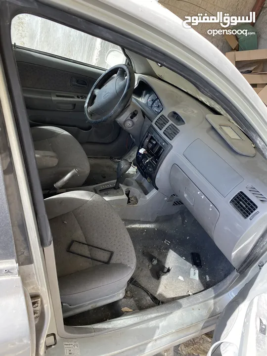 كيا ريو 2003 شطب للقطع 2400 شيكل