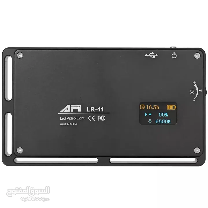 اضاءة كاميرات تصوير AFI LR-11 Small LED Square Fill Light  KINGJOY