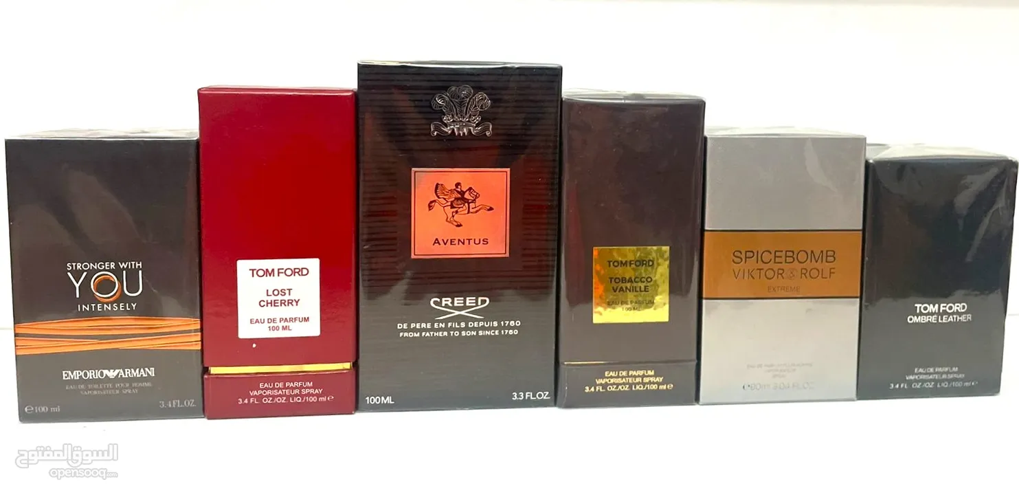 عطور عالمية أصلية 100% مكفوله ومختومة (من 35 إلى 85 دينار)