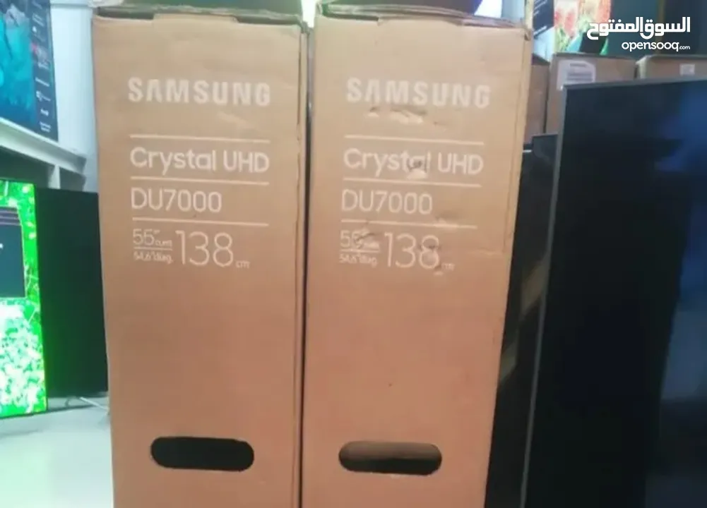 شاشة  samsung du7000 crystal
