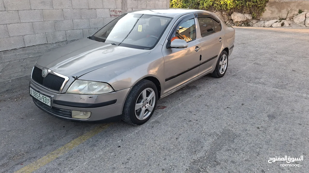 سكودا نيوا موديل 2007_غيار عادي-ماتور1900تربوا صلاة النبي فحص نظيف