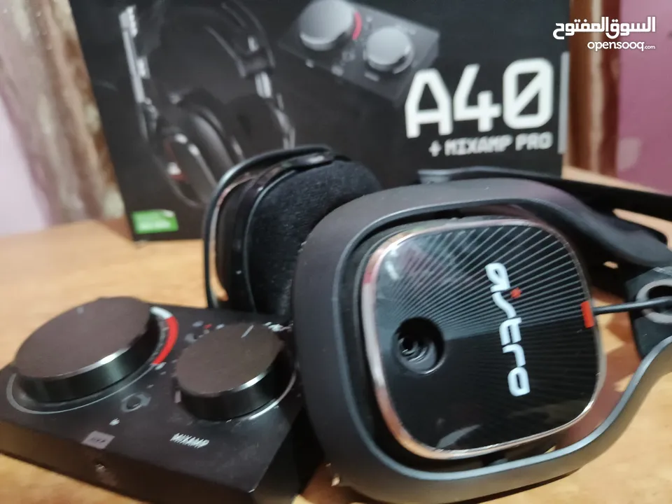 سماعة Astro A40tr مع mixamp pro مستعملة