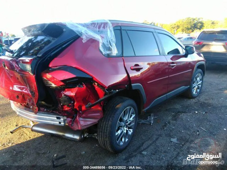 Toyota Rav4 Xle Premium 2022 Burgundy