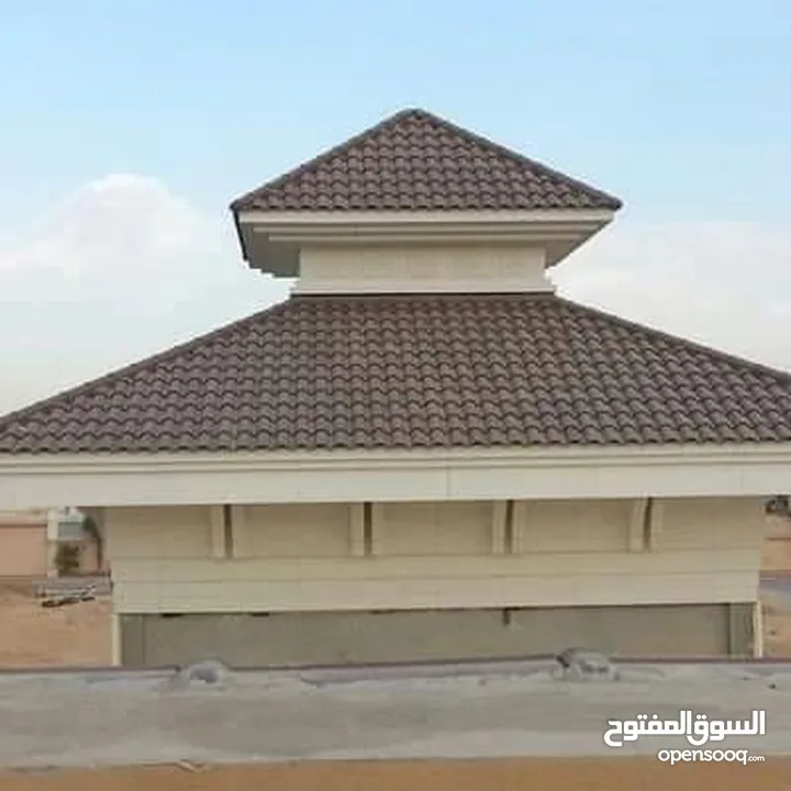 تركيب قرميد موديلات حديثه بمواصفات هندسيه