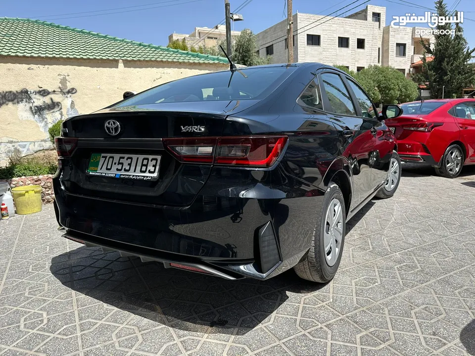 استأجره الان تويوتا يارس موديل 2024 فل كامل الاضافات وكالة للايجار الان بأسعار تنافسية