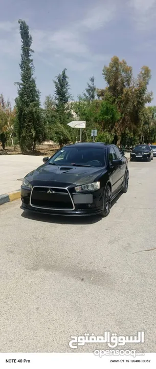 لانسر GT 2012 أصلية  كت EVO 10 فحص 7 جيد  مواصفات كاملة
