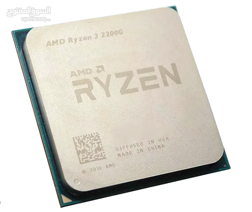 CPU معالج Ryzen 3 2200g مع كرت شاشة مدمج Vega 8