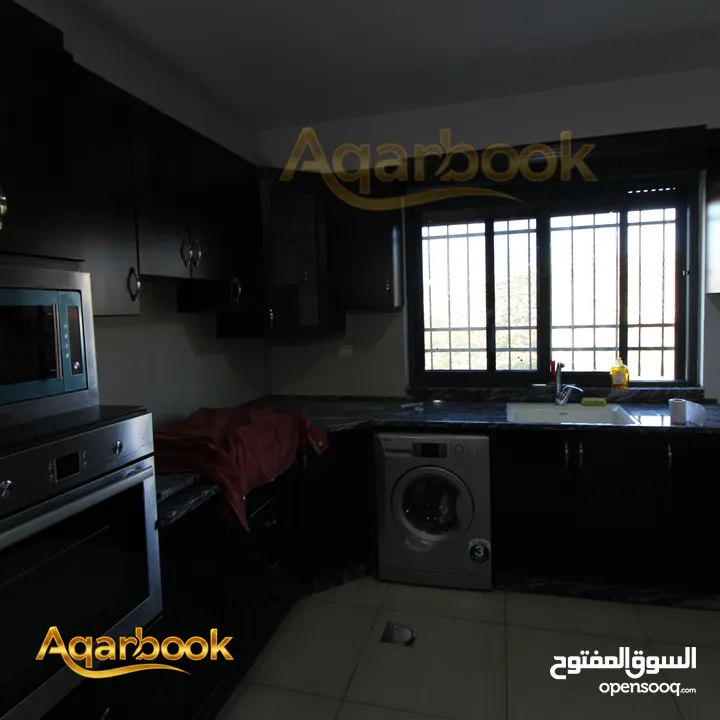 شقة ارضية مفروشة للايجار بالقرب من دوار نبيل عمرو