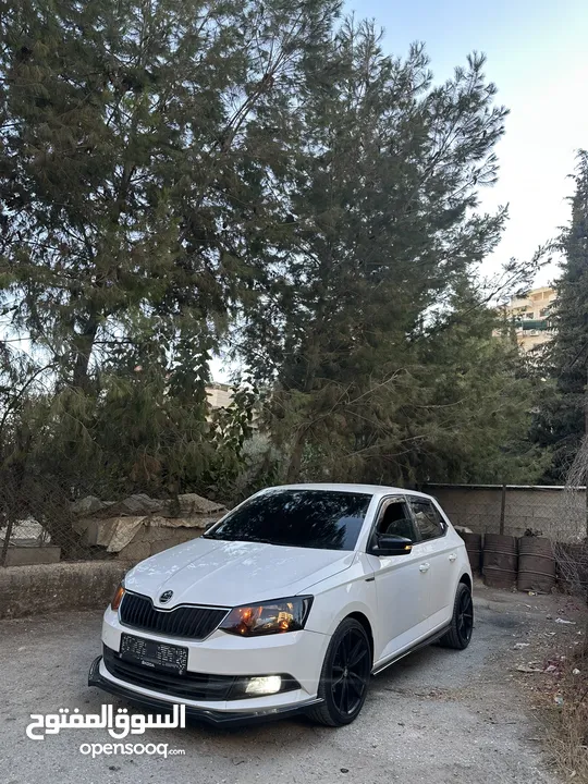 للبيع او البدل بالسعر الطبيعي سكودا فابيا جديده بالصلاة على النبي.