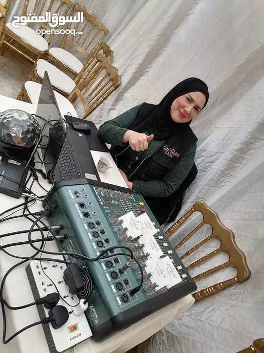 سماعات حفلات للإيجار جرش