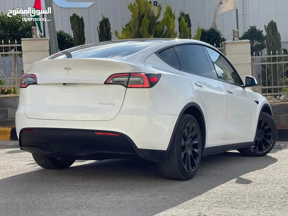 TESLA MODEL Y 2022 تسلا Y 2022 فحص كامل بسعر مغرررررري