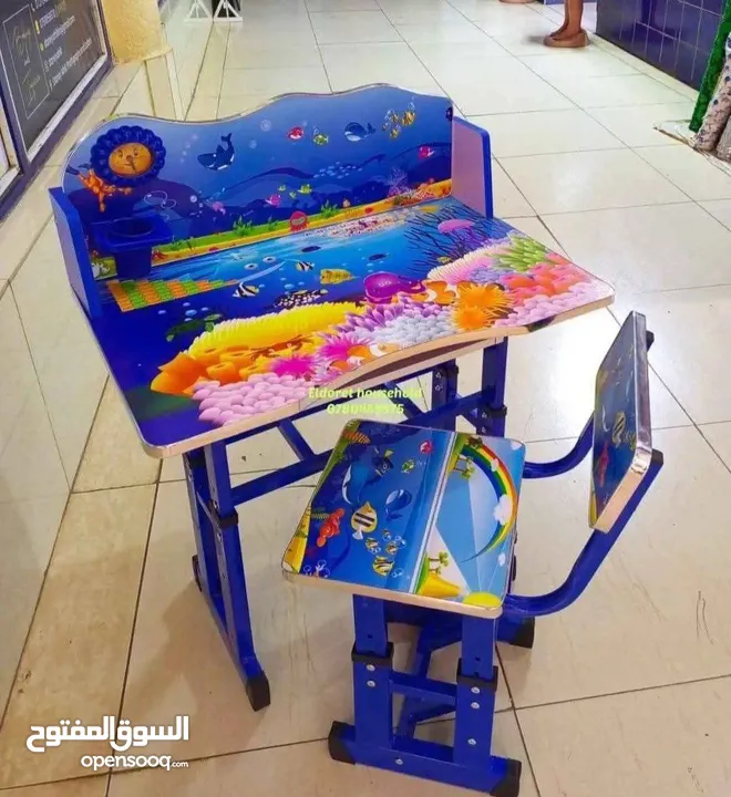 مكاتب أطفال الروضة – متعة الدراسة واللعب في مكان واحد تصميم عملي ومريح للأطفال