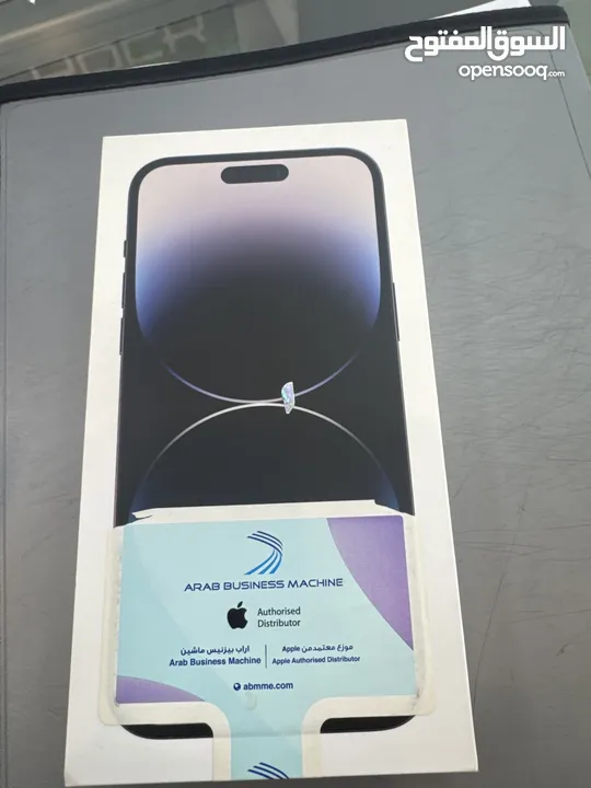 iPhone 14 Pro Max 128 GB جديد  مختوم من المصنع جديد 100% غير مجدد  وارد شرق اوسط  نموذج M