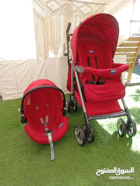 عرباية وكوت وشنطه اطفال من Chicco