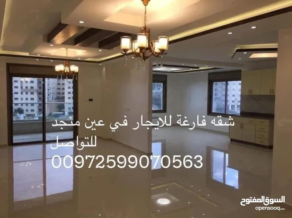 شقه فارغة في في عين منجد