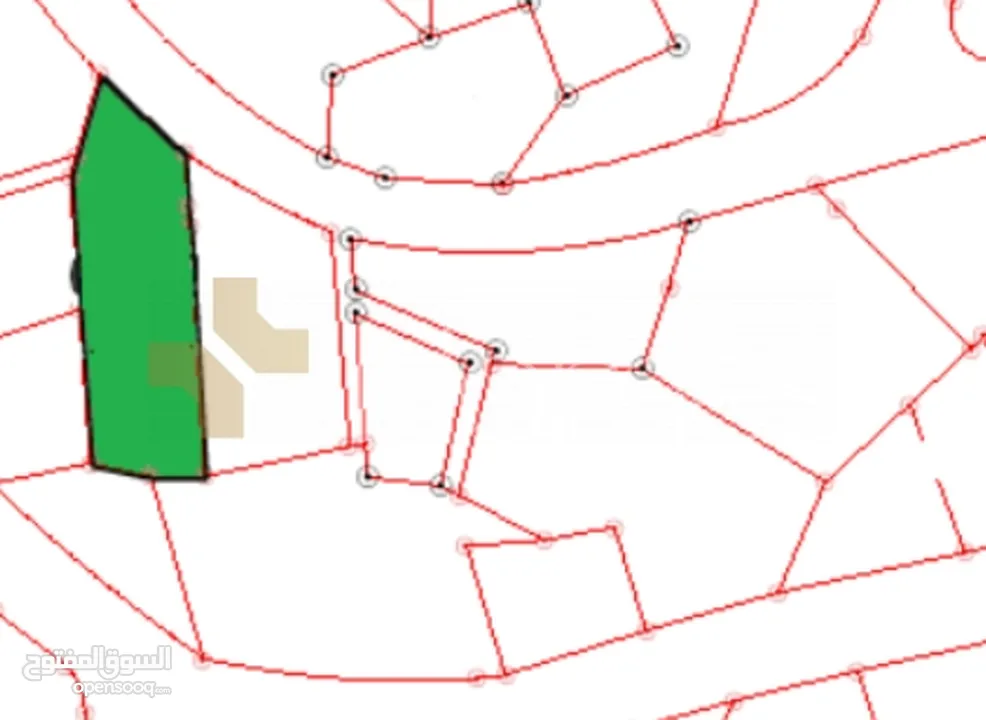ارض للبيع في عمان - ام السماق  بمساحة 1220م