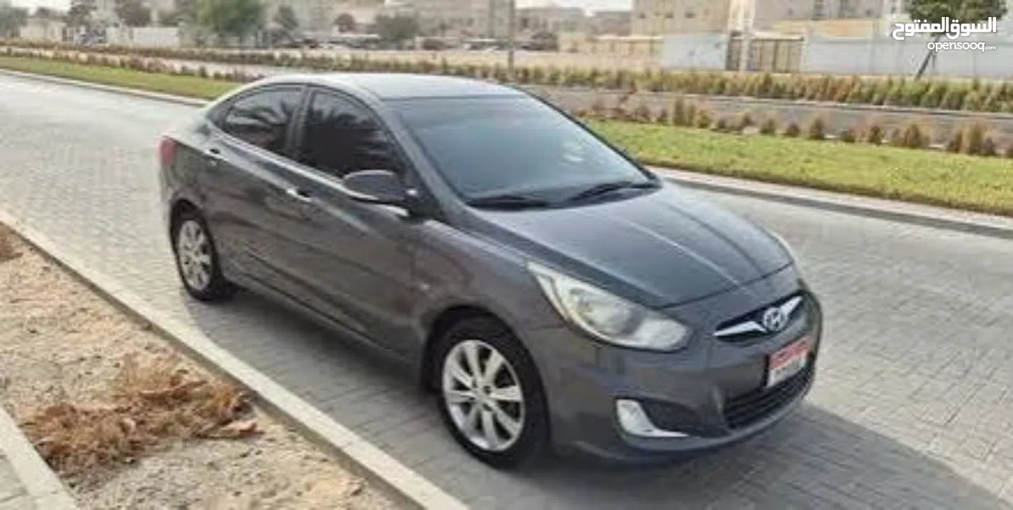 للبيع او البدل اكسنت ديزل 2013 اوتوماتيك 4 غيار