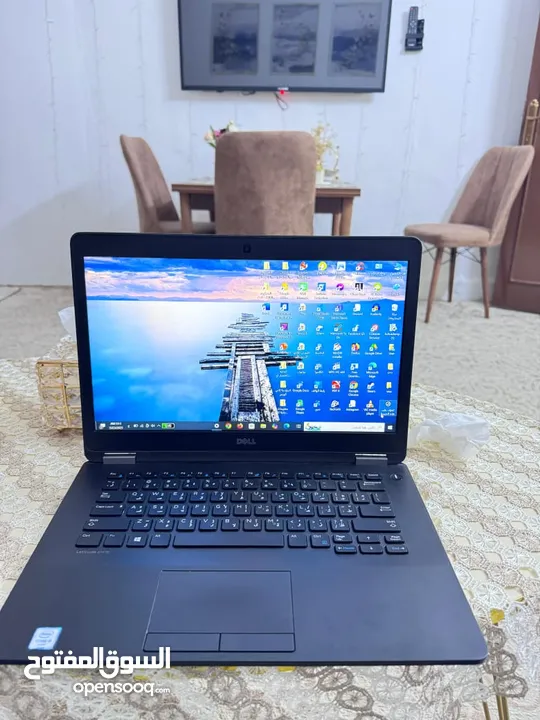 لابتوب Dell Latitude E7470 جهاز من فئة رجال الأعمال بحالة الوكالة