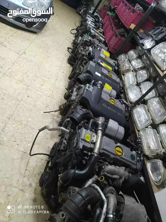 محلات سائر قرقش لبيع قطع الغيار الاوبل و يوجد قسم ميكانيك جديد ومستعمل قطع بدي وقطع ميكانيك