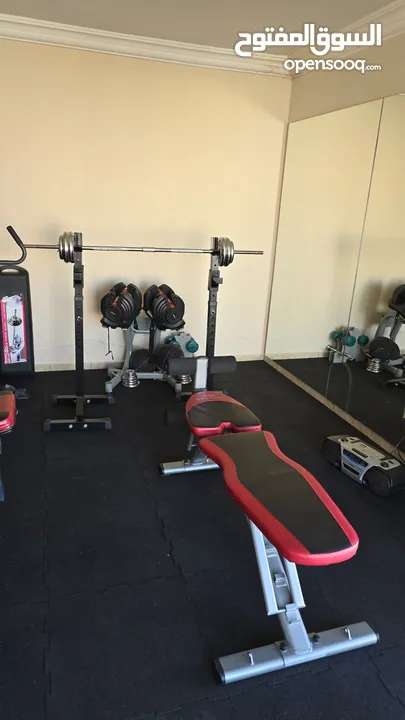 Fully equipped Home Gym