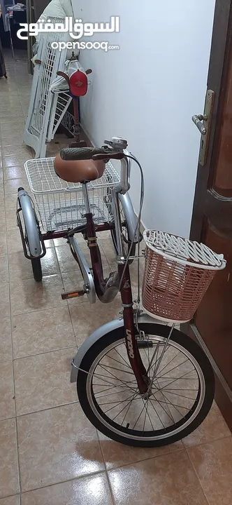 دراجة هوائية 3 عجلات      wheel bicycle  3