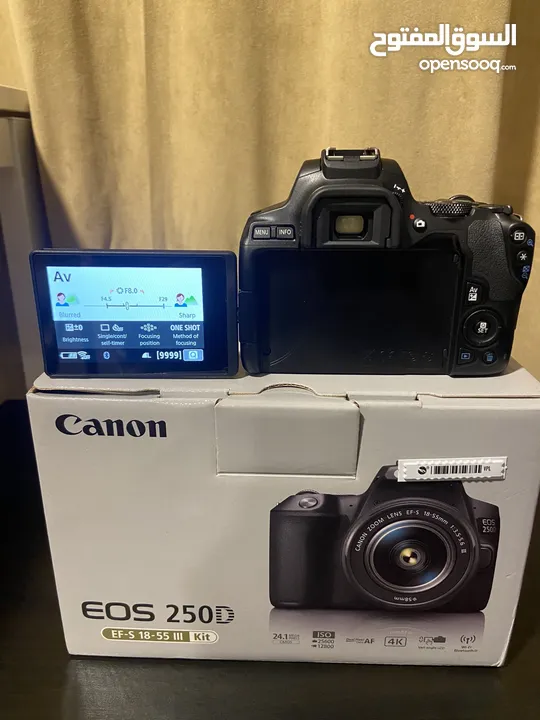 Canon EOS 250D full camera kit for sale