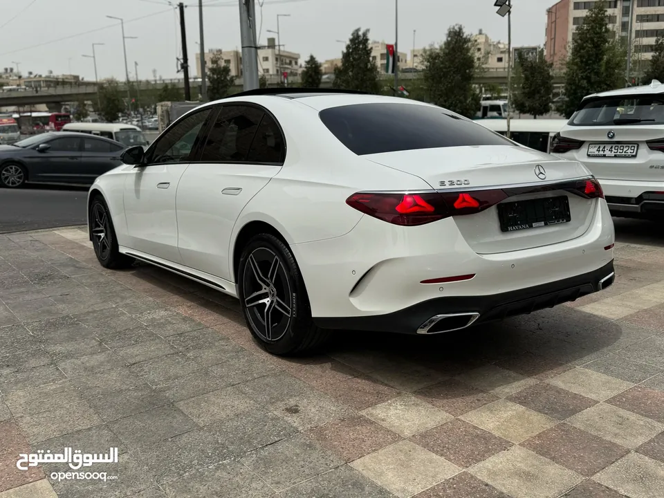 Mercedes -Benz E200 / AMG line 2024 وارد شركه مرسيدس المانيا الشكل الجديد بحاله الزيرو اقساط او كاش