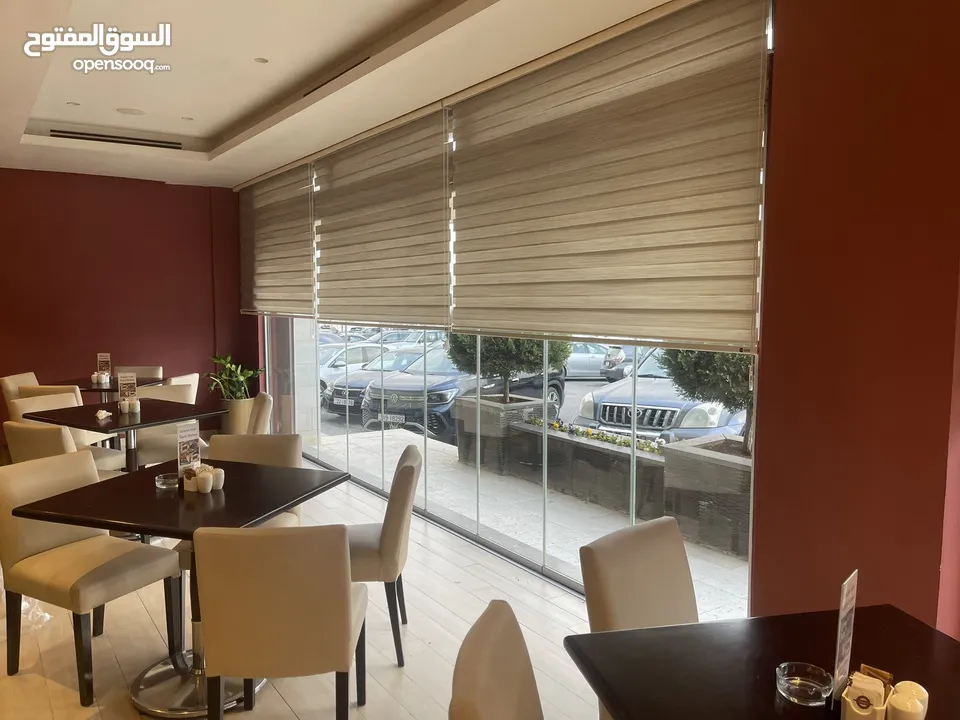 تفصيل و تركيب و صيانة جميع انواع ستائر الزيبرا التركية و اللنن و الرولو و جميع انواع الستائر القماش