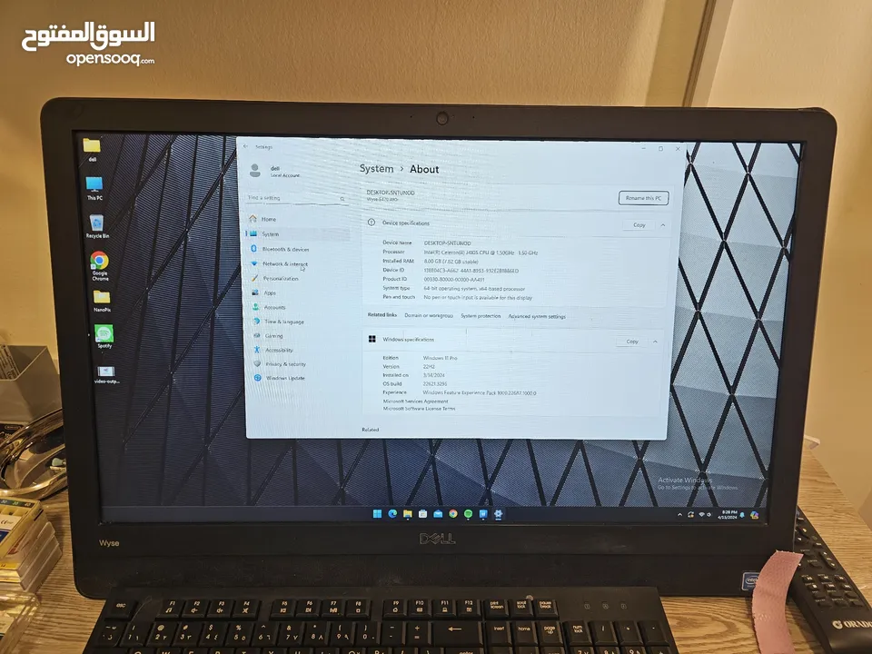 شاشة pc لابتوب dell